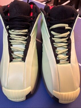 Men’s Adidas Crazy 1 Kobe Bryant 
Mint Green and Black Basketball Sneakers
9.5